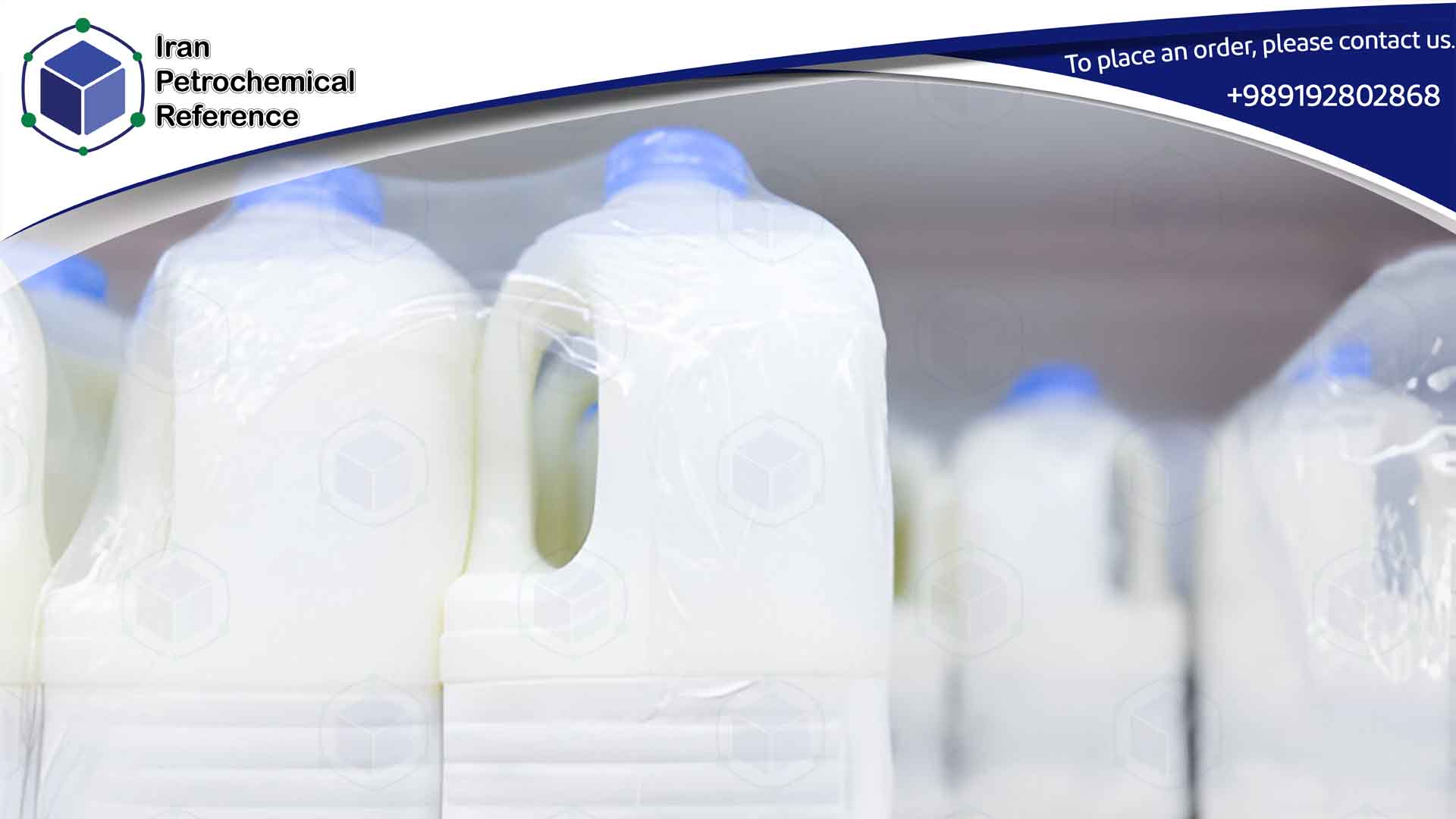 Polyethylene 22b02 shrink-wrapped bottles